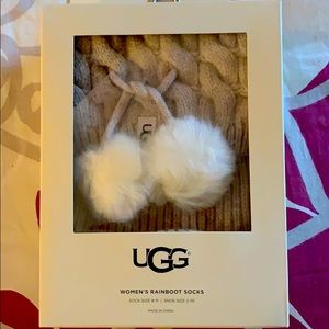 UGG rainboot socks